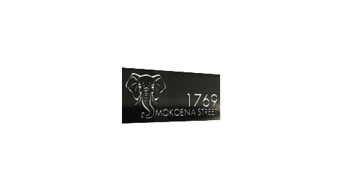 Custom Address Sign